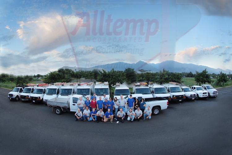 Alltemp Air Conditioning & Refrigeration Team Photo